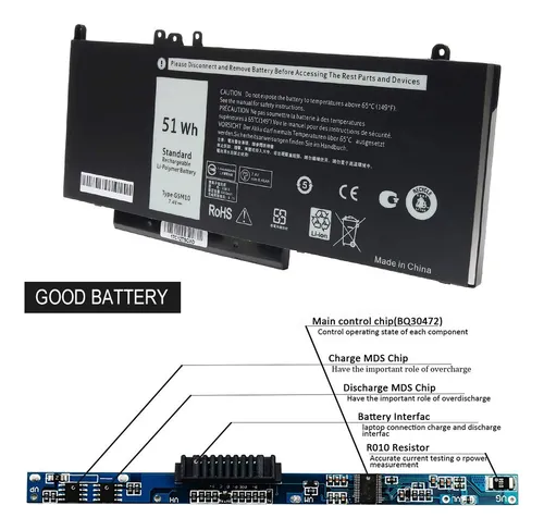 Batería G5m10 Para Dell Latitude 14 15 E5450 E5550 E5250