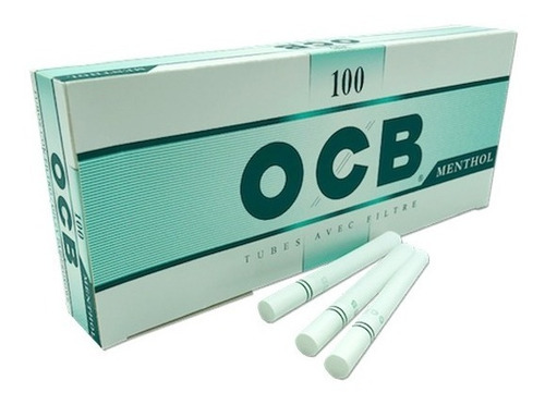 Tubos Ocb Menthol Para Armar Con Filtros Caja X100 Rellenar