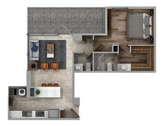 Imagen 2 de 7 de Joy Bosques. Departamento En Venta Con Una Ubicación Extraor