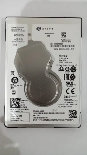 comprar Seagate Hdd 1tb  Sata 6gb\u002Fs 128mb Caché De 2.5   St1000lm035