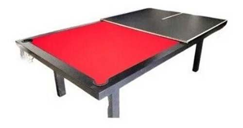 Mesa De Pool Profesional + Ping Pong + Comedor + Accesorios