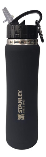 Botella Termica Deportiva Engomado Simil Stanley 750 Ml Azul