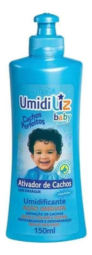 Creme Ativador Cachos Baby Infantil Menino Umidiliz 150ml