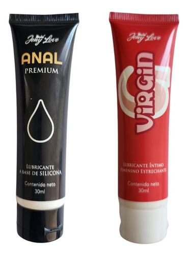 Lubricante Anal De Silicona Dilatador + Virgin Rejuvenecedor