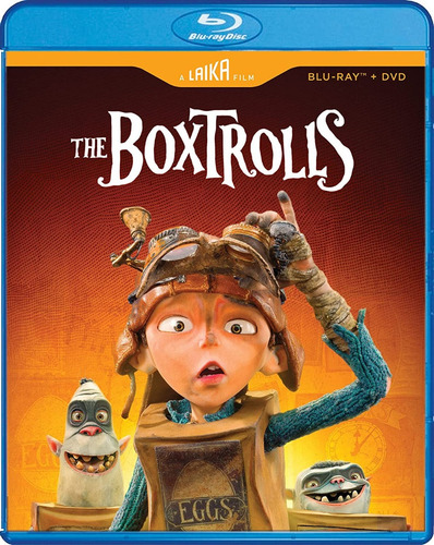 Los Boxtrolls Laika Pelicula Blu-ray + Dvd