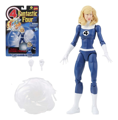 Figura De Acción Invisible Woman Fantastic 4 Marvel Legends