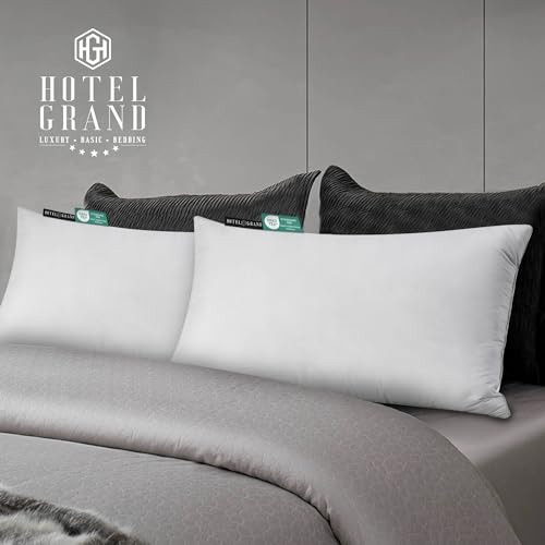 Almohada De Cama King De Plumas Y Viscoelástica