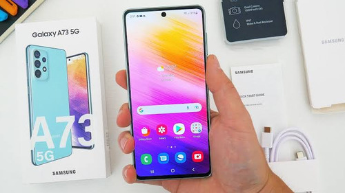Imagen 2 de 4 de Samsung Galaxy A73 256gb De Memoria Y 12gb Ram