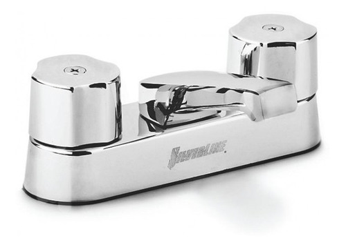 Llave Mezcladora De Baño Modelo Parrot Mb1008 Silver