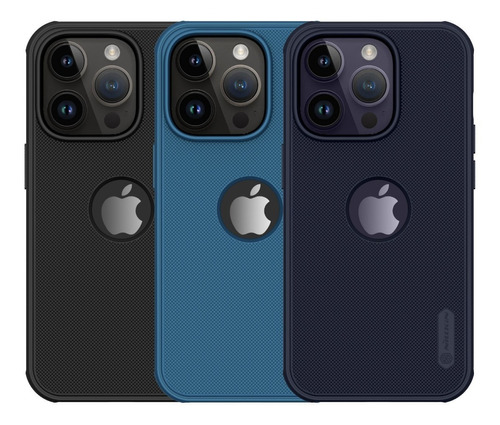 Funda Nillkin Frosted Shield Pro Para iPhone 14 Pro Max Color Morado oscuro