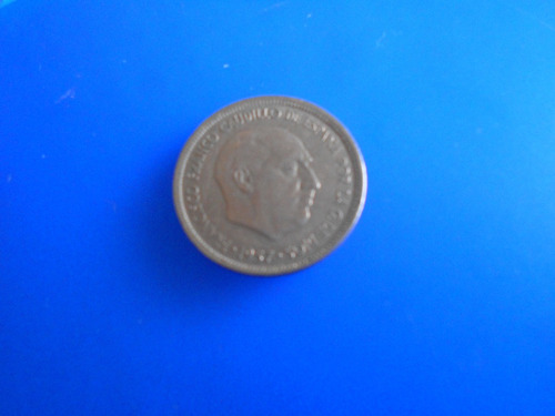 Moneda 5 Pesetas Año 1957 Estrella 71