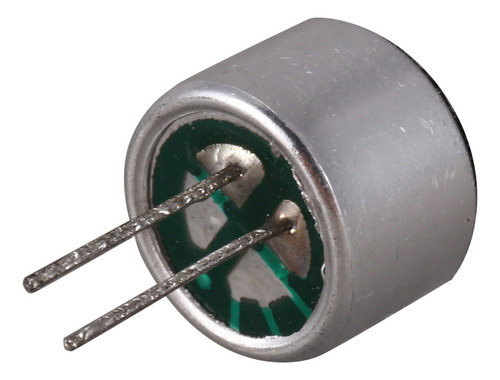Condensador De Electreto Con Cápsula De Micrófono De 2 Pines