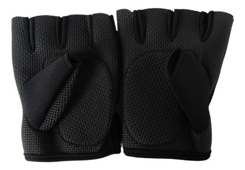 Guantes Negros Para Ciclismo Y Levantamiento De Pesas Con Me