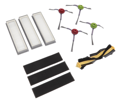 Set De Cepillos Principales Y Laterales Con Filtro Sweeping