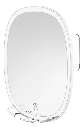 Espejo De Ducha Con Luces, Espejo De Ducha De 6.7 X 8.4 PuLG