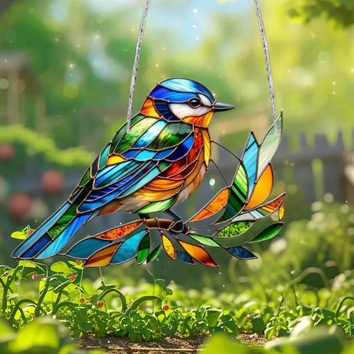 Atrapasoles C Con Forma De Colibrí Para Colgar En La Ventana