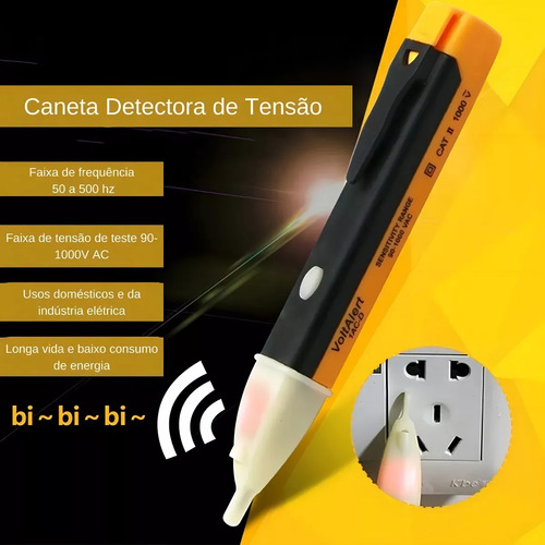 Detector De Voltaje De Fase, Bolígrafo, Prueba De Voltaje, P