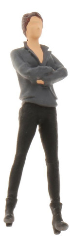1/64 Escala Modelo De Personajes Pequeña Mini De Las Gris