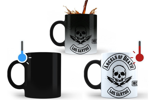 Grand Theft Auto Angels Deth Santos Taza Magica T P E