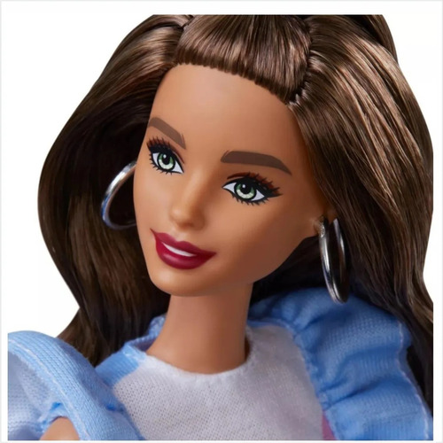 Imagem 4 de 7 de Barbie Fashionistas Morena E Perna Protética Ms