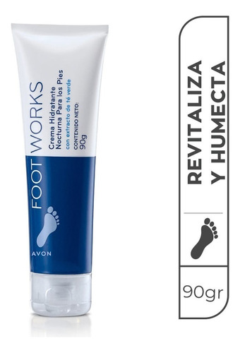 Crema Hidratante Nocturna Para Os Pés Foot Works Avon