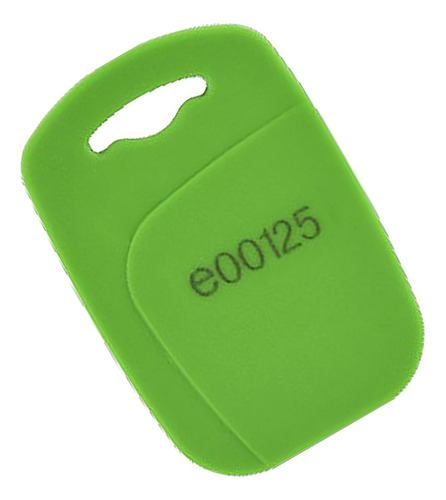 Tags Rfid Rect Llave Electronica Acceso Edificios 125k Verde