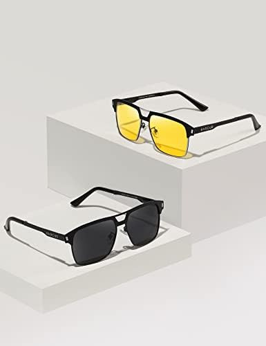 Barcur Men Vision Gafas Gafas De Conducción Para Hombre Gafa