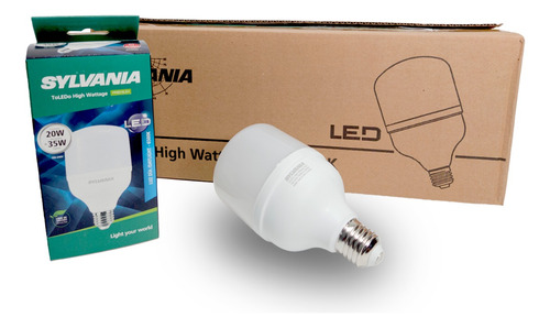 X5 Lamparas Sylvania Led Originales Rosca E27 20w.