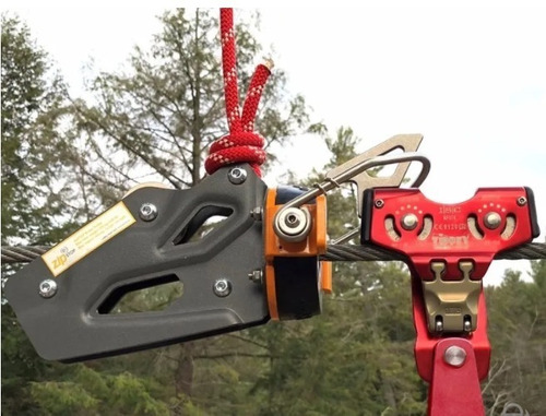 Polea Zippey 25kn Isc Tirolesa Tipo Trac Parque Aventura