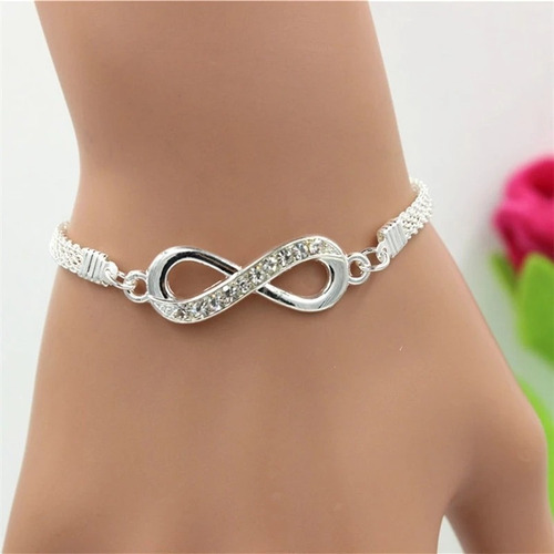 Hermosa Pulsera Símbolo Infinito