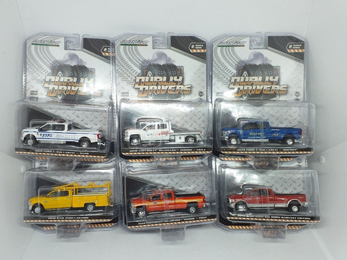 Greenlight Dually Drivers Serie 2 Completa Silverado 1:64