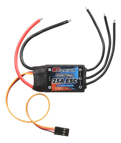 Control Remoto Esc Gtskytenrc Para Propulsor De Control 25a