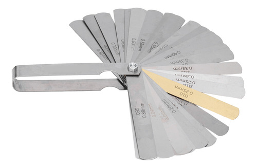 Feeler Gauge Tool 0.040.88mm 32 Blades Stainless Steel