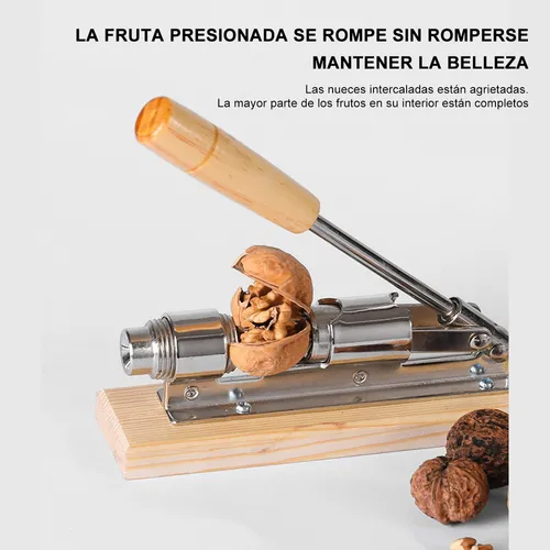 Cascanueces Mecánico Aceroparaabrirnueces Rápidamente Ahorr