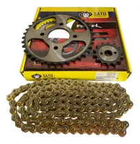 Comprar Kit Arrastre Pulsar 200 220 F 180ug Cadena Dorada+envio Grat