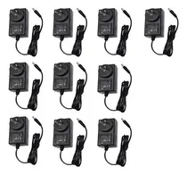 Comprar Pack 10 Fuentes 12v 2a Tipo Cargador Tira Led Cctv Camara