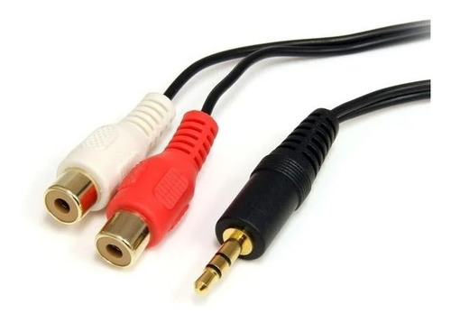 Cable De 1.8m Audio Estéreo Mini Jack A Rca - Macho A Hembra