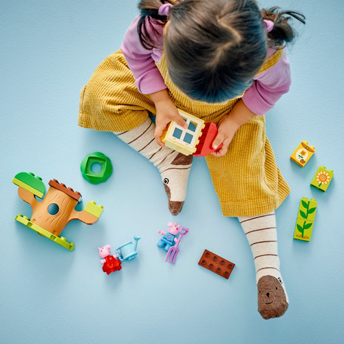 Lego® Duplo® Jardín Y Casa Del Árbol De Peppa Juguete 10431
