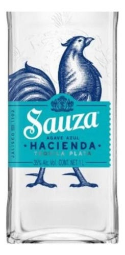 Pack De 12 Tequila Sauza Hacienda Plata Blanco 1l