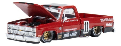 Camioneta Kaido House X Mini Gt 1:64 Silverado Kaido V1