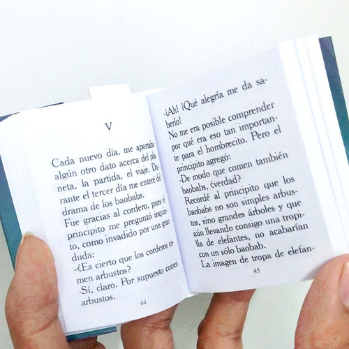 Libros Miniatura El Principito. Souvenir Original