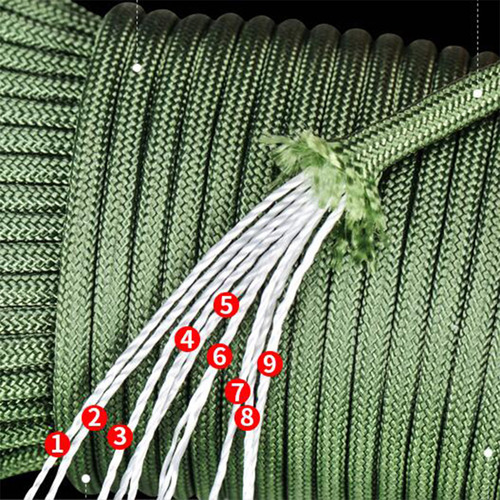 Paracord 31 Metros 550 Lbs Cuerda Supervivencia Pulseras