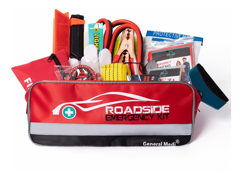 Kit De Emergencia Para Automóvil General Medi De 127 Piezas