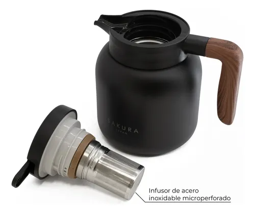 Jarra Termica Sakura 1.2 L Loggia Con Infusor De Acero Inox