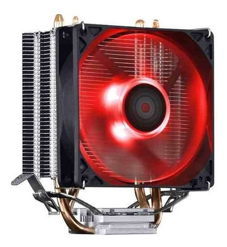 Cooler Para Processador Zero K Z2 92 Mm Led Vermelho