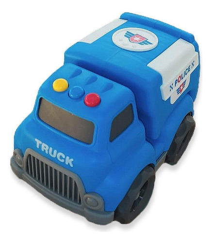 Caminhãozinho Azul Police - Bbr Toys R2988