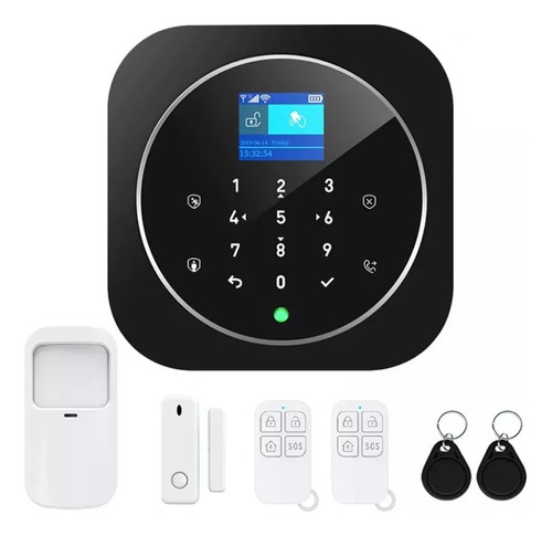 Kit Sistema De Seguridad Alarma Hogar Y Sensor Wifi Y Gsm