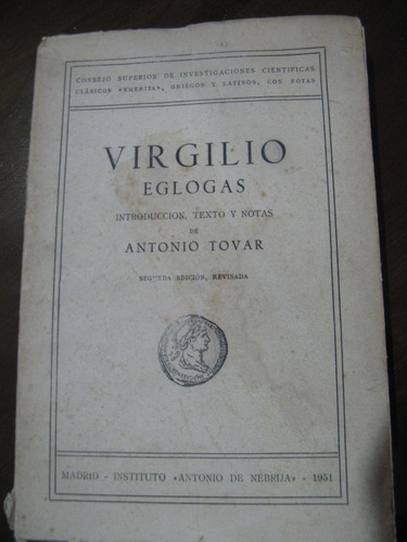 Eglogas. Virgilio