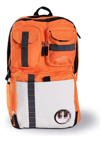 Mochila Extra Grande Para Exteriores Concuero Pu-naranja