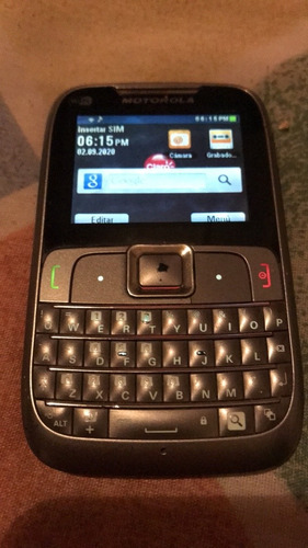 Motorola Moto Go! Ex 430 , Claro. Wifi Radio 3g, Bluet, Cam